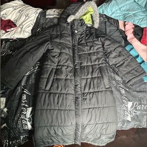 Junior Girls Calf Length Winter Jacket